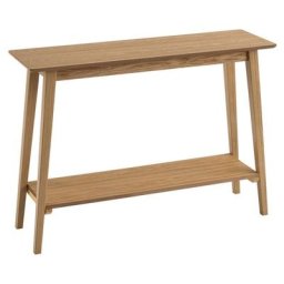 Console de table nordique naturelle en bois mdf 72x30x100 cm
