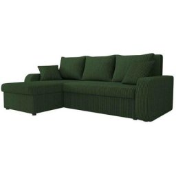Canapé d'angle Miami 195, Poso 14, Fonction de couchage, Boîte de literie, 238x147x80cm - Poso 14