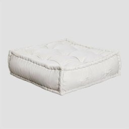 Sklum - Coussin pour Canapé Modulable en Coton Yebel Blanc - Blanc