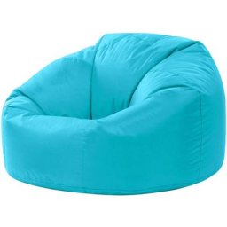 Bean Bag Bazaar - Pouf Classique, Pouf pour adultes - Grand, 85cm x 50cm - Résistant à l'eau, Poufs