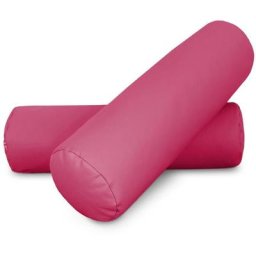 Happers - Coussin cylindrique 50x15 Fuchsia pack 2 unités 50x15 Fuschia - Fuschia
