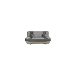 Canapé en lit convertible avec coffre 3 places de rangement relax - clic clac, banquette - en tissu