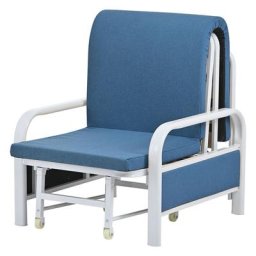 Fauteuil convertible - Fauteuil chauffeuse canapé-lit convertible 1 place chaise longue pliable