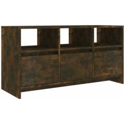 Nova - Armoire télévisée avec 4 portes et 3 compartiments supérieurs ouvrent différentes couleurs