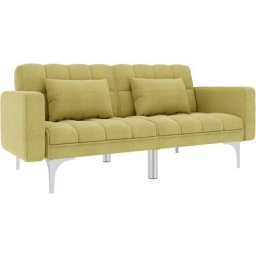 Vidaxl - Canapé-lit Vert Tissu Vert
