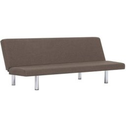 Canapé-lit Taupe Polyester Vidaxl Taupe