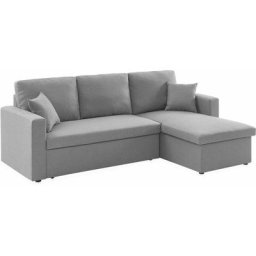 Alice's Garden - Canapé d'angle convertible en tissu - ida - 3 places, fauteuil d'angle réversible
