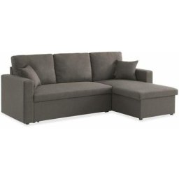 Alice's Garden - Canapé d'angle convertible en tissu - ida - 3 places, fauteuil d'angle réversible