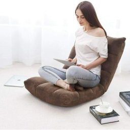 Canapé Paresseux Tatami Pliable Chaise de Plancher Coussin de Chaise de Lit Siège de Sol pour