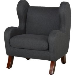 Fauteuil enfant oreilles grand confort accoudoirs assise dossier garnissage mousse haute densité