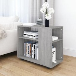 Table d'appoint et bout de canapé - Table Café Sonoma gris 70x35x55 cm Bois d'ingénierie BV381393