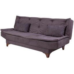 Cotecosy - Canapé 3 places convertible clic-clac Lefkada Tissu Bordeaux - Bordeaux