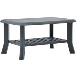 Vidaxl - Table basse Vert 90 x 60 x 46 cm Plastique Vert