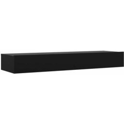 Meuble tv avec lumières led Noir 120x35x15,5 cm Vidaxl Black