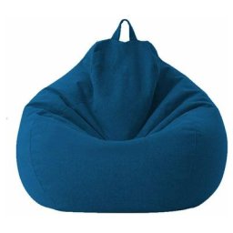 Pouf Sac de canapé Lazy Housse de Canapé Inclinable Tissu Housses de Fauteuil Housse de Chaises