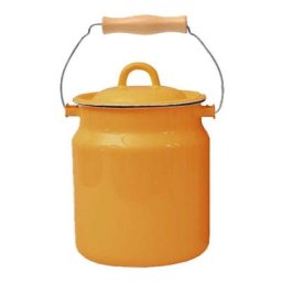 Pot à lait en émail Classic 15 x 20 cm - Jaune
