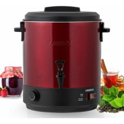 Autocuiseur automatique 2500W Cocotte 28L avec thermostat&protection contre la surchauffe 30-110 °c