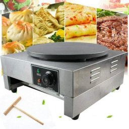3000W Crêpière Crêpière Température Réglable 50-300 ℃ Machine à Crêpes Électrique pour Cuisine à