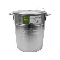 Le Pratique - Cuiseur aluminium 40 litres - 12 bocaux 1 litre