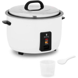 Cuiseur à Riz Vapeur Cuisson Arrêt Automatique Maintien Au Chaud 1950 w 13L Inox - Noir