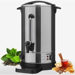 Distributeur de Boisson Chaudes 1650W Chaudière à eau 20L 90 Tasses Marmite à Vin Chaud en Inox Thé