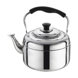 2L Bouilloire de cuisinière, Inox Théières pour Cuisinière, Bouilloire gaz, Poignée Résistante à la