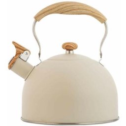 Bouilloire Sifflante, 2.5L Bouilloire Sifflante Induction Gaz Bouilloire En Acier Inoxydable