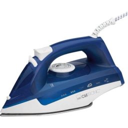 Fer à repasser vapeur 2200W Clatronic db 3704 Blanc/bleu - Blanc/Bleu