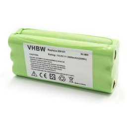 Vhbw - NiMH batterie 2000mAh (14.4V) pour robot aspirateur robots domestiques Dirt Devil Fusion