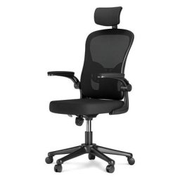 Chaise de Bureau Naspaluro Ergonomique Siège - Fauteuil avec 2D Accoudoirs, Hauteur Appui-tête