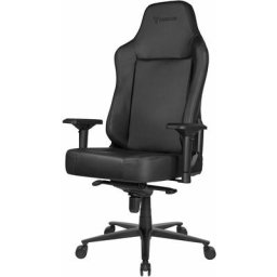 Paracon Supreme Fauteuil de gamer avec coussin cervical, noir. - Noir