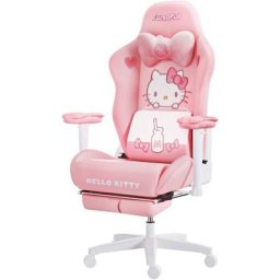 Chaise de Jeu Ergonomique à Dossier Haut avec Support Lombaire, Chaise de Travail en Cuir pu Style