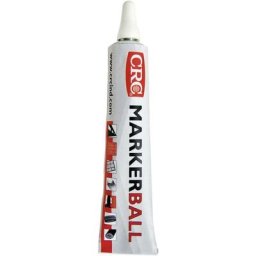 Tube de marquage avec clapet à bille MARKER BALL CRC 30158-AB blanc 50 ml C02014