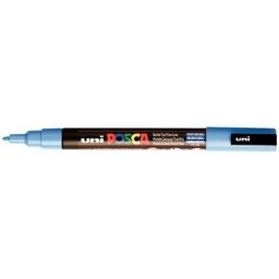 Marqueur pointe fine conique PC-3M posca bleu ciel - bleu ciel