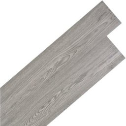 Planche de plancher PVC autoadhésif 5,02 m² 2 mm Gris foncé vidaXL - Dark grey