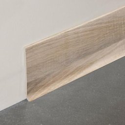 Plinthe à Lèvre PVC - Chêne Naturel - 2 m - Décor