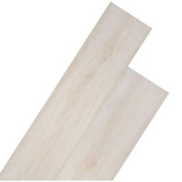 Vidaxl - Planches de plancher pvc Non auto-adhésif Blanc chêne classique Oak classic white