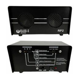 Elec-z - RP2 Répulsif Ultrasons Anti Rongeurs Rats Souris Chauve Souris Puces Tiques Araignées sur