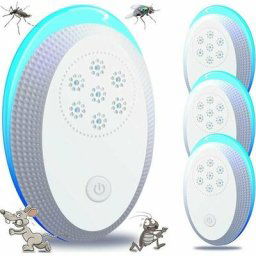 Tumalagia - Anti Moustique Ultrason Prise, Ultrason Souris Mouche 4 Paquets, Appareil Repulsif