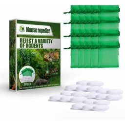 Sktooy - Répulsif contre les rongeurs à l'huile de menthe poivrée pour les rats de jardin et la
