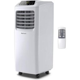 Climatiseur Mobile 9000 btu, Clim 4-en-1 avec Mode Nuit, Tuyau D'Evacuation, Télécommande et Kit