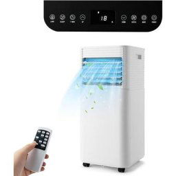 Climatiseur mobile Goplus 7000BTU Noir Classe a