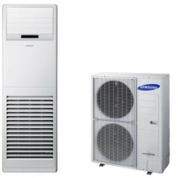 Climatiseur inverter colonne 48000 btu AC140KNPDEH triphasé R-410 - Samsung