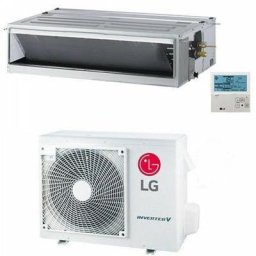 LG - climatiseur climatiseur inverter ducted compact 18000 btu cm18f r-32 a++ complet avec commande
