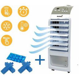 Maxxhome - Rafraîchisseur d'air 3 en 1 486m³/h 75W Blanc