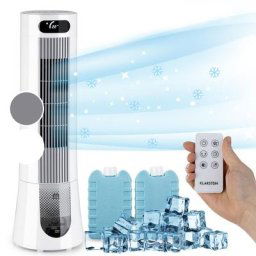 Rafraîchisseur d'air Klarstein Skyscraper Frost 4 en 1 100m³/h 45W Blanc - Blanc