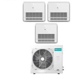 Trial split console 12+12 climatiseur avec 4amw81u4raa r-32 wi-fi en option avec télécommande série