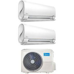 Climatiseur inverter dual split série breezeless+ 9+9 avec m2og-14hfn8-q r-32 wi-fi intégré