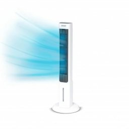 Venteo - Refroidisseur mobile Power Tower 4 niveaux led Blanc Classe a
