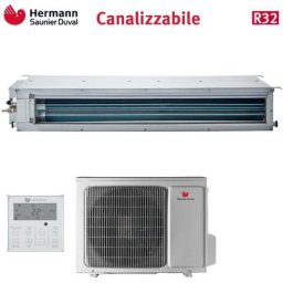 Air conditioner ducted inverter 18000 btu sdh19-050 idni r-32 avec fil de contrôle inclus - Hermann